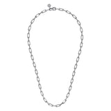Sterling Silver (925) Necklace NKM7351-22SVJJJ