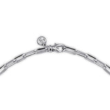 Sterling Silver (925) Necklace NKM7351-22SVJJJ