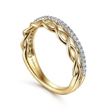 14K White Gold Ring LR51529Y45JJ