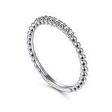 14K White Gold Ring LR51823W45JJ