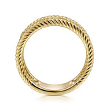 14K White Gold Ring LR51991Y4JJJ