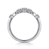 14K White Gold Ring LR52158W45JJ