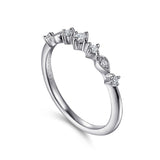 14K White Gold Ring LR52158W45JJ
