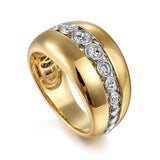 14K Yellow Gold, 14K White Gold Ring LR52369M45JJ