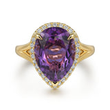 14K White Gold Ring LR52485Y45AM
