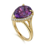 14K White Gold Ring LR52485Y45AM