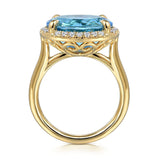 14K White Gold Ring LR52486Y45BT