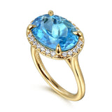 14K White Gold Ring LR52486Y45BT