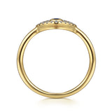 14K White Gold Ring LR52500E9Y45SA