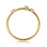 14K White Gold Ring LR52501Y45JJ