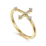 14K White Gold Ring LR52501Y45JJ