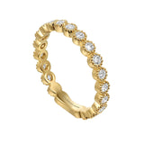 14K White Gold Ring LR52539Y45JJ