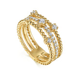 14K White Gold Ring LR52555Y45JJ