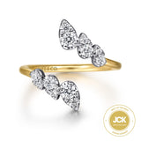 14K Yellow Gold, 14K White Gold Ring LR52573M45JJ
