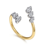 14K Yellow Gold, 14K White Gold Ring LR52573M45JJ