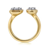 14K Yellow Gold, 14K White Gold Ring LR52579M44JJ