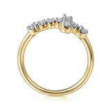14K White Gold Ring LR52646Y45JJ