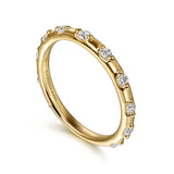 14K White Gold Ring LR52667Y45JJ