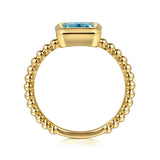 14K White Gold Ring LR52684Y4JBT