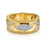 14K White Gold Ring LR52728Y45JJ
