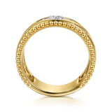 14K White Gold Ring LR52728Y45JJ