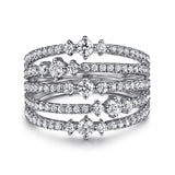 14K White Gold Ring LR52747W45JJ
