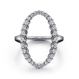 14K White Gold Ring LR52748W45JJ