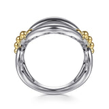 14K Yellow Gold, Sterling Silver (925) Ring LR52759MZJJJ
