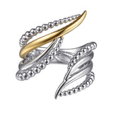 14K Yellow Gold, Sterling Silver (925) Ring LR52763MZJJJ