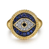 14K White Gold Ring LR52773Y45MC