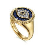 14K White Gold Ring LR52773Y45MC