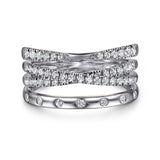 14K White Gold Ring LR52804W45JJ
