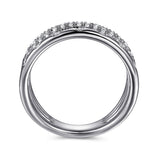 14K White Gold Ring LR52804W45JJ
