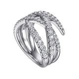 14K White Gold Ring LR52810W45JJ