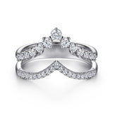 14K White Gold Ring LR52811W45JJ