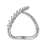 14K White Gold Ring LR52812W45JJ