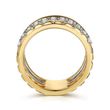 14K Yellow Gold, 14K White Gold Ring LR52813M45JJ