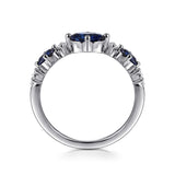 14K White Gold Ring LR52833W45SA