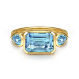 14K White Gold Ring LR52838Y4JBT