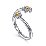 14K Yellow Gold, Sterling Silver (925) Ring LR52855MZ5JJ