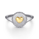 14K Yellow Gold, Sterling Silver (925) Ring LR52869MZJJJ