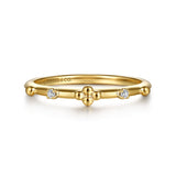 14K White Gold Ring LR52872Y45JJ