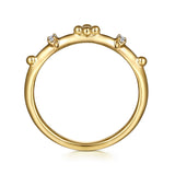 14K White Gold Ring LR52872Y45JJ