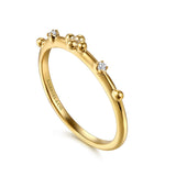 14K White Gold Ring LR52872Y45JJ