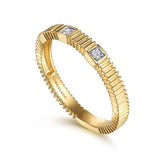 14K White Gold Ring LR52880Y45JJ