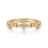 14K White Gold Ring LR52921Y45JJ