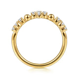 14K White Gold Ring LR52921Y45JJ