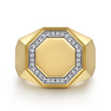 14K White Gold Ring MR20016Y45JJ