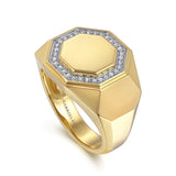 14K White Gold Ring MR20016Y45JJ