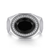 Sterling Silver (925) Ring MR20025SV5OX